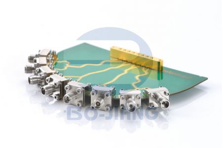 免焊,印刷電路板側面組裝式微波射頻同軸連接器 - 高效能易拆卸末端印刷電路板連接器
